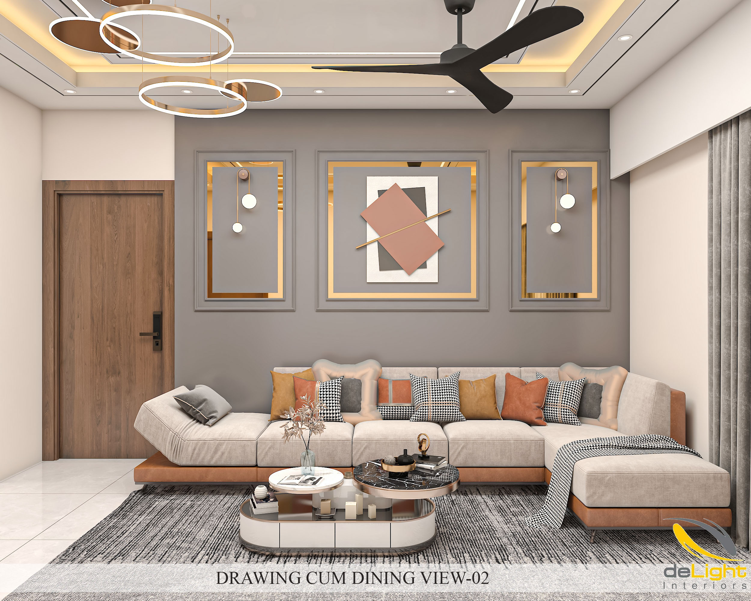 simple drawing room interior design