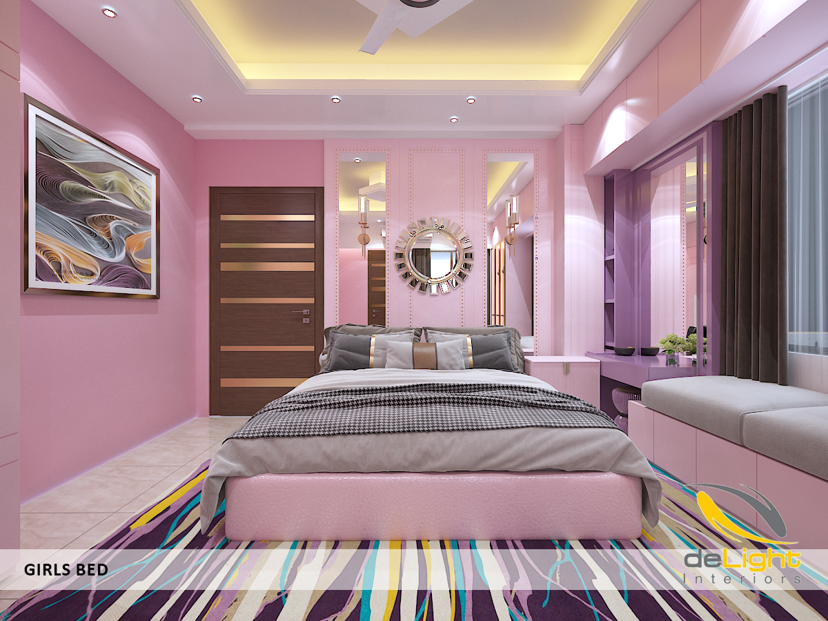 romantic luxury bedroom interior design