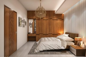 Master Bed Interior Design in Bangladesh by Delight Interiors