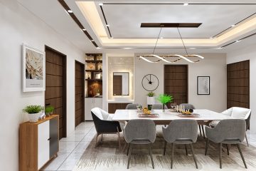 Dining Room Interiors Design in Dhaka, Bangladesh